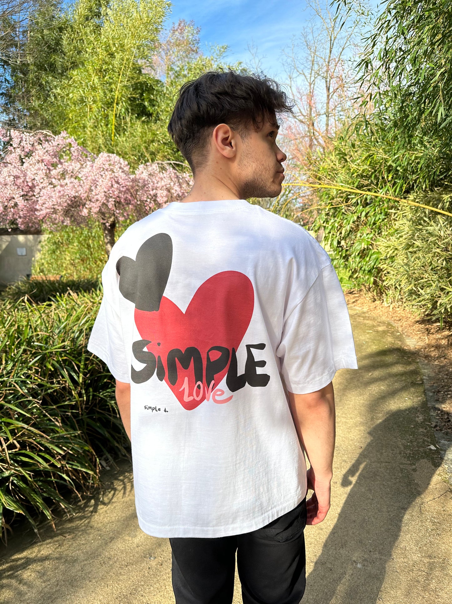 “Simple Love” Oversized T-Shirt